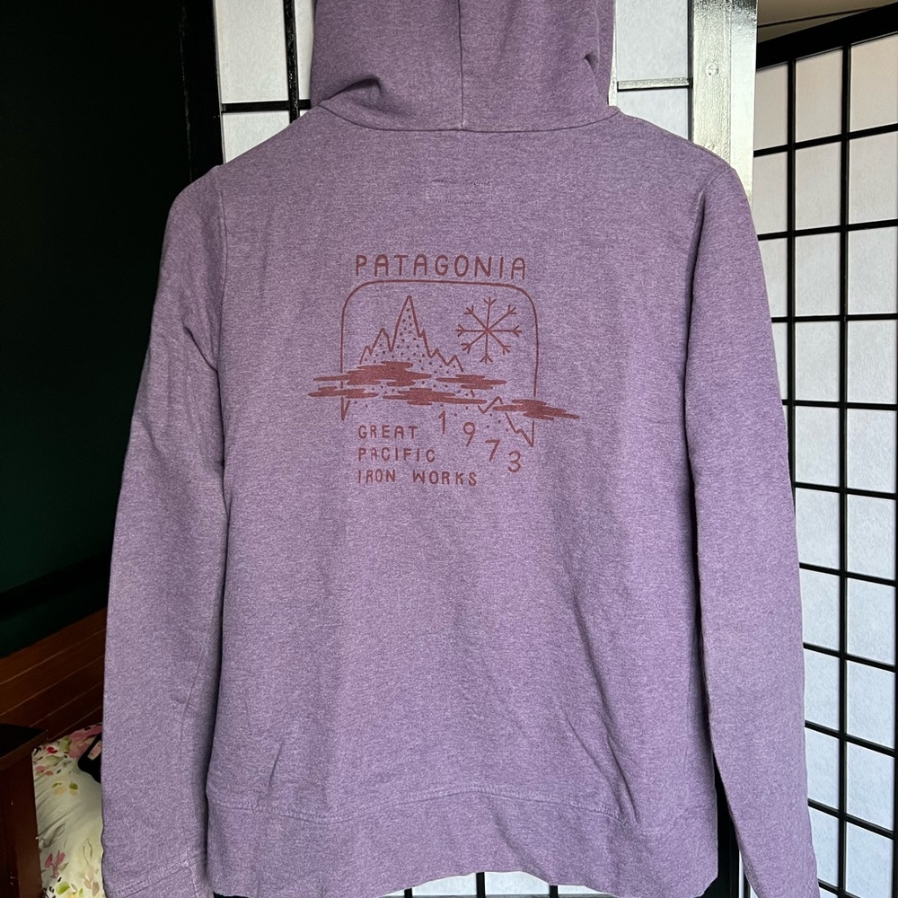 Patagonia Zip Up Hoodie Heathered